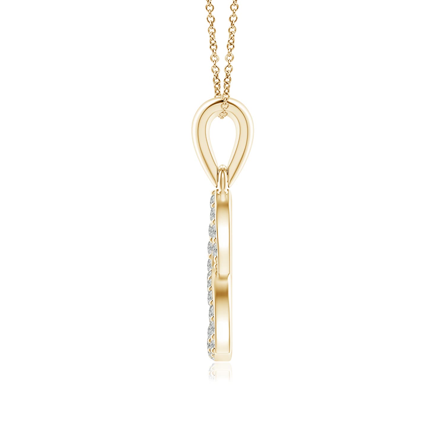 K, I3 / 0.33 CT / 14 KT Yellow Gold