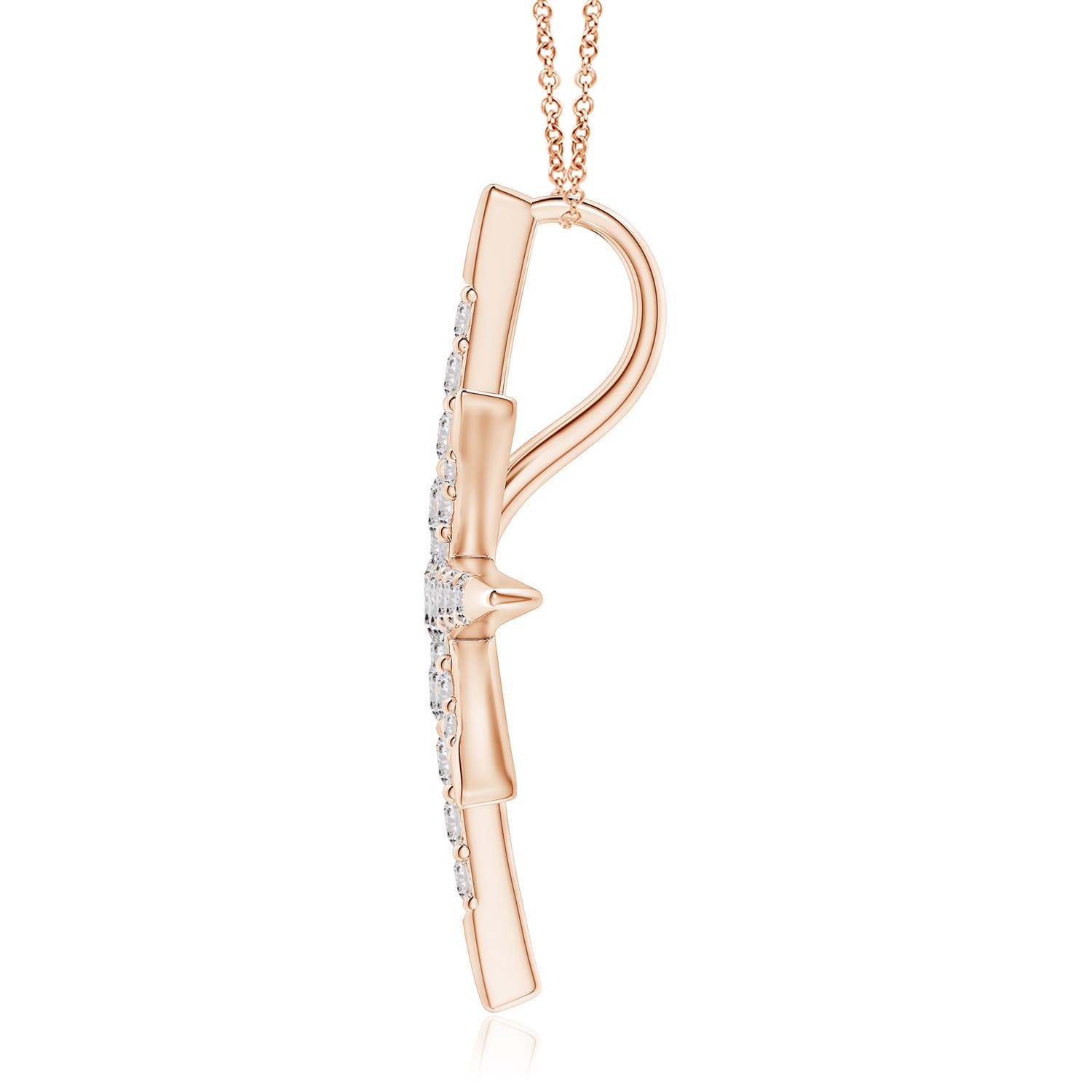 I-J, I1-I2 / 2 CT / 14 KT Rose Gold