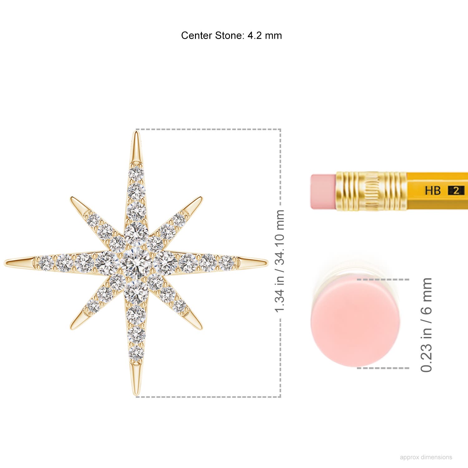 I-J, I1-I2 / 2 CT / 14 KT Yellow Gold