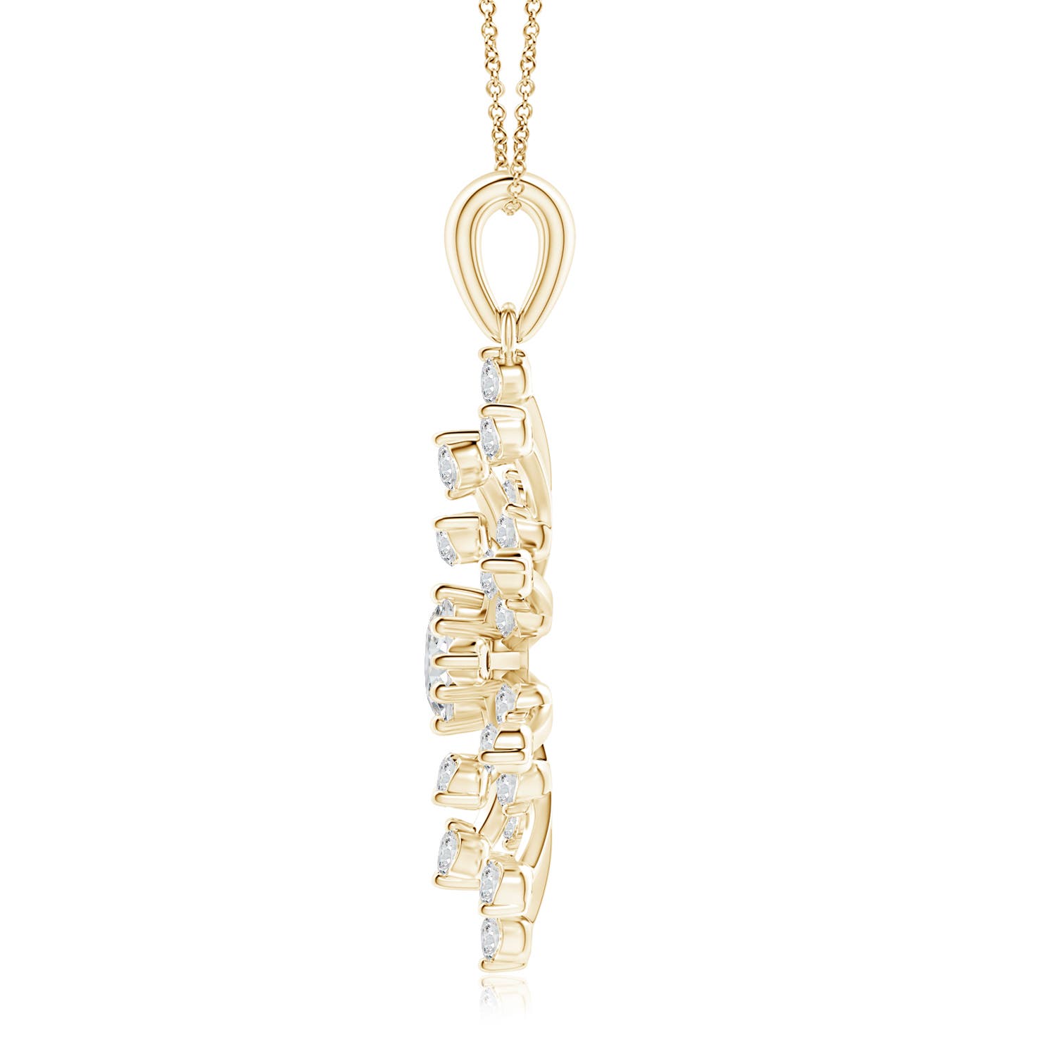 H, SI2 / 0.74 CT / 14 KT Yellow Gold