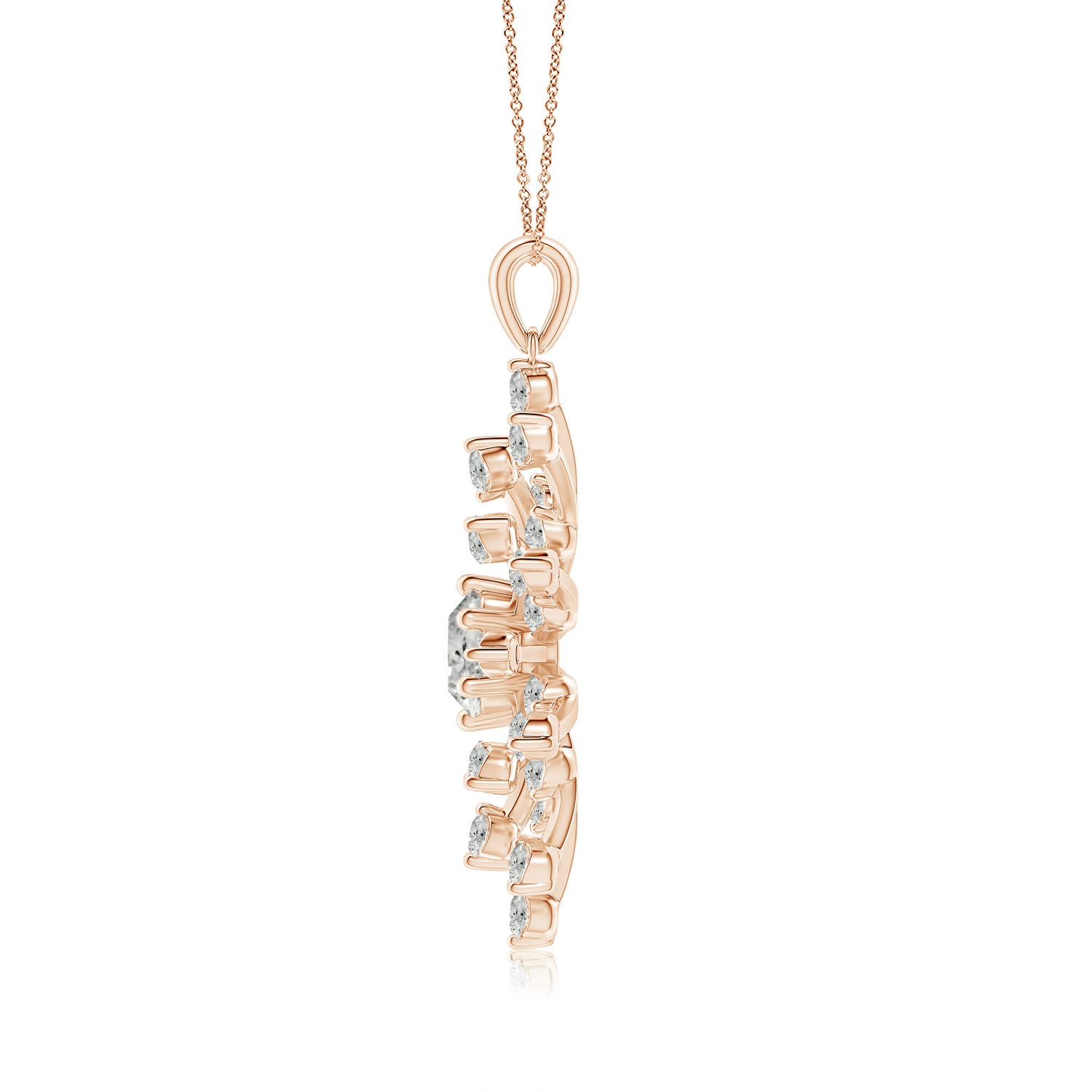 K, I3 / 1.97 CT / 14 KT Rose Gold