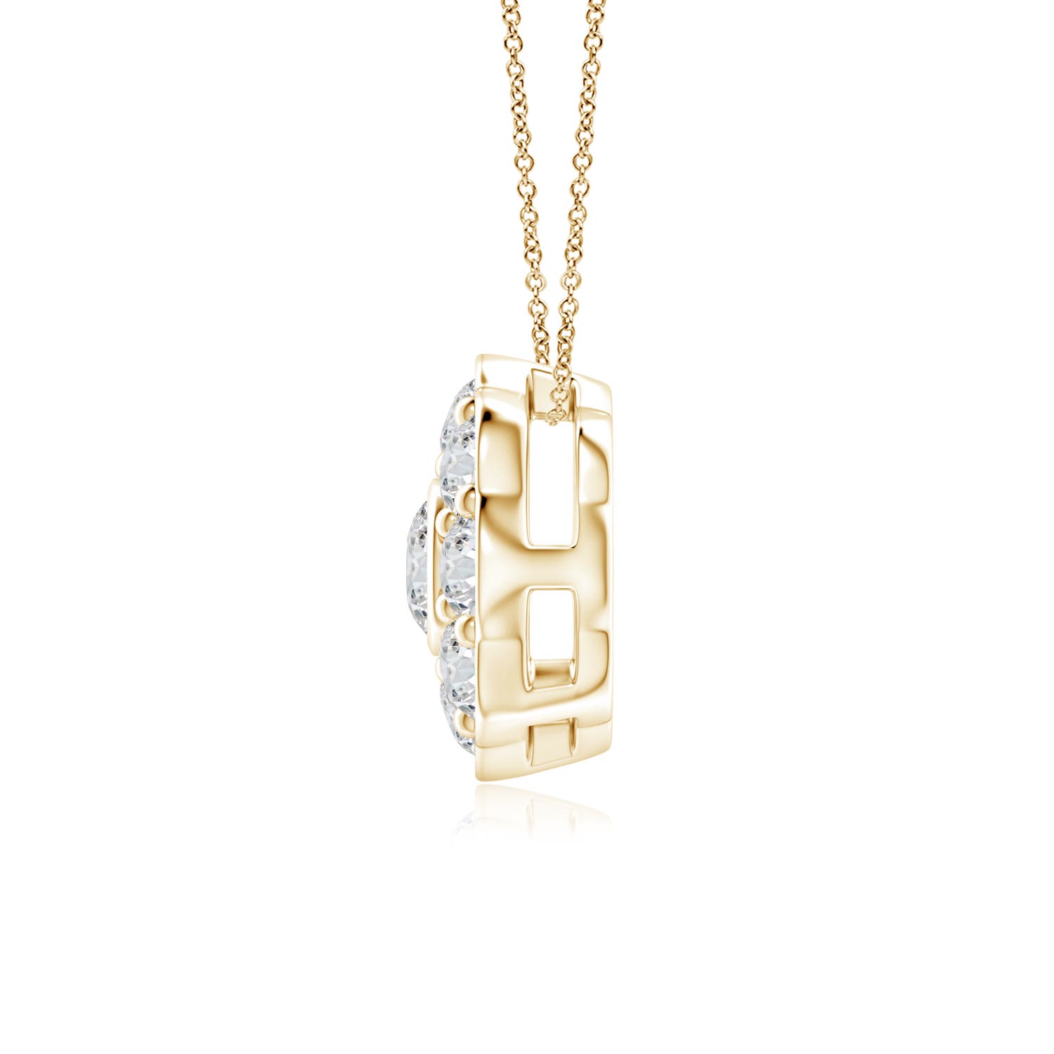 H, SI2 / 0.75 CT / 14 KT Yellow Gold