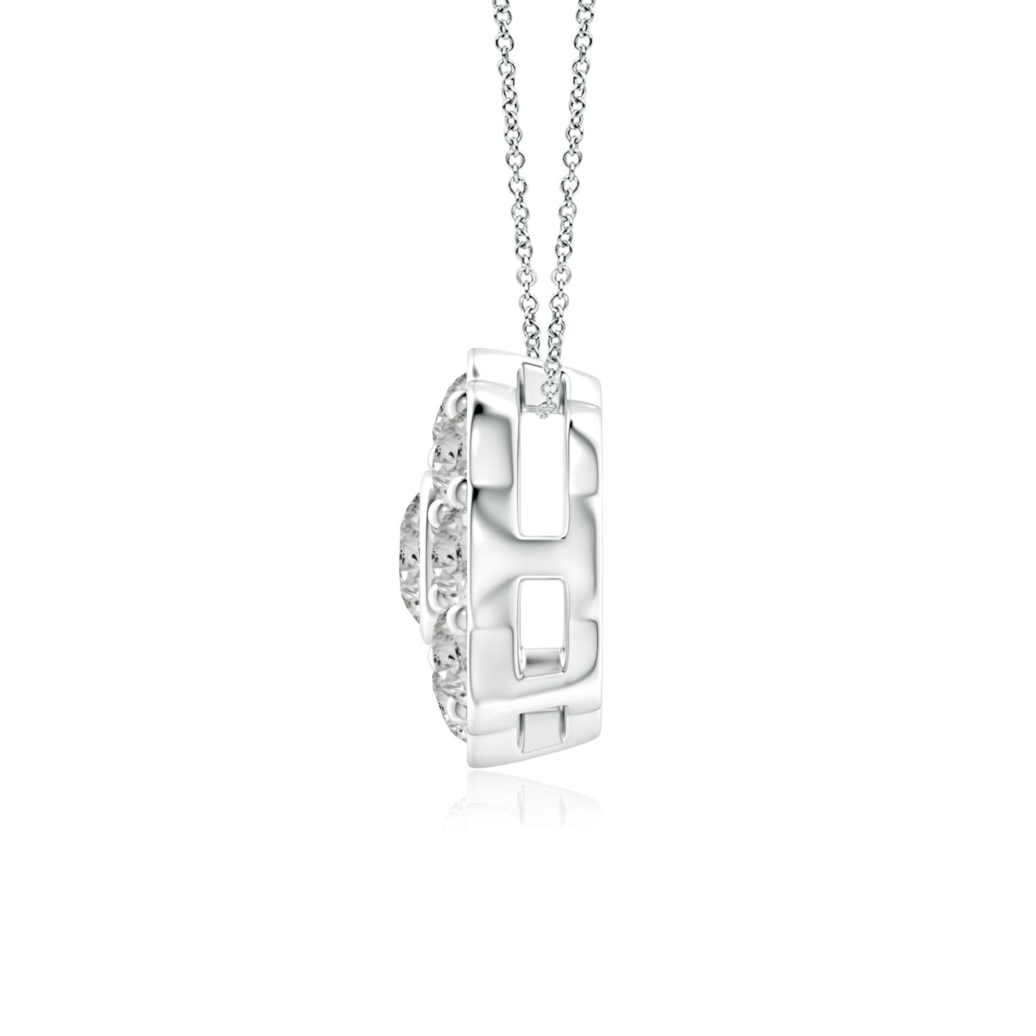 K, I3 / 0.75 CT / 14 KT White Gold