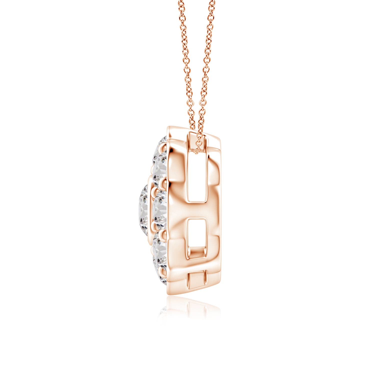 I-J, I1-I2 / 1.02 CT / 14 KT Rose Gold