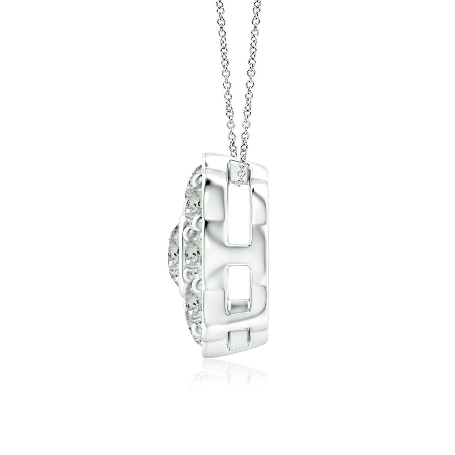 K, I3 / 1.02 CT / 14 KT White Gold