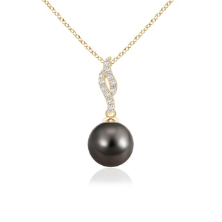 Round AAA Tahitian Cultured Pearl