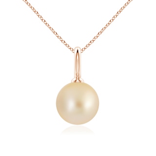 Round AA Golden South Sea Cultured Pearl