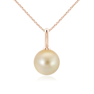Round AAA Golden South Sea Cultured Pearl