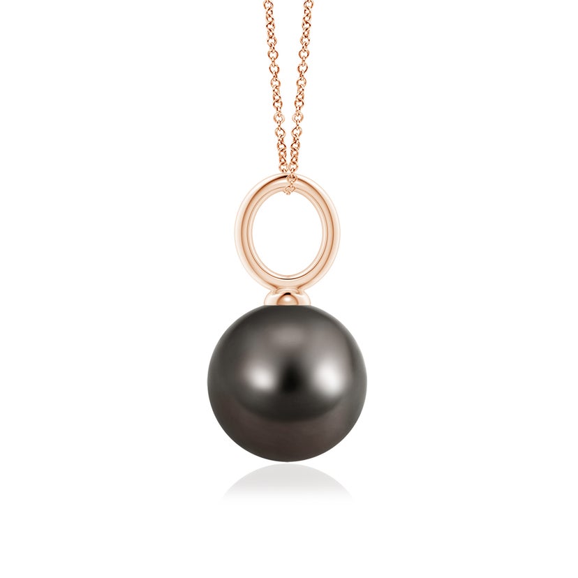 Classic Tahitian Pearl Solitaire Pendant