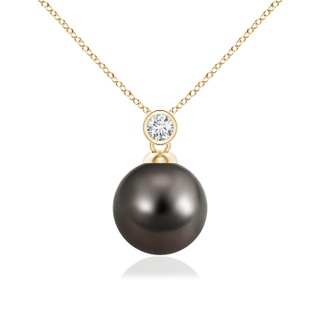 Round AAA Tahitian Cultured Pearl