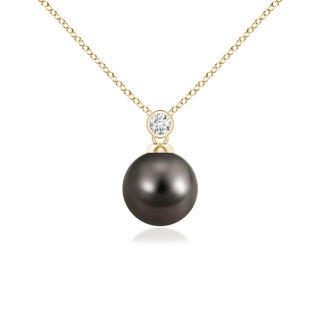 Round AAA Tahitian Cultured Pearl