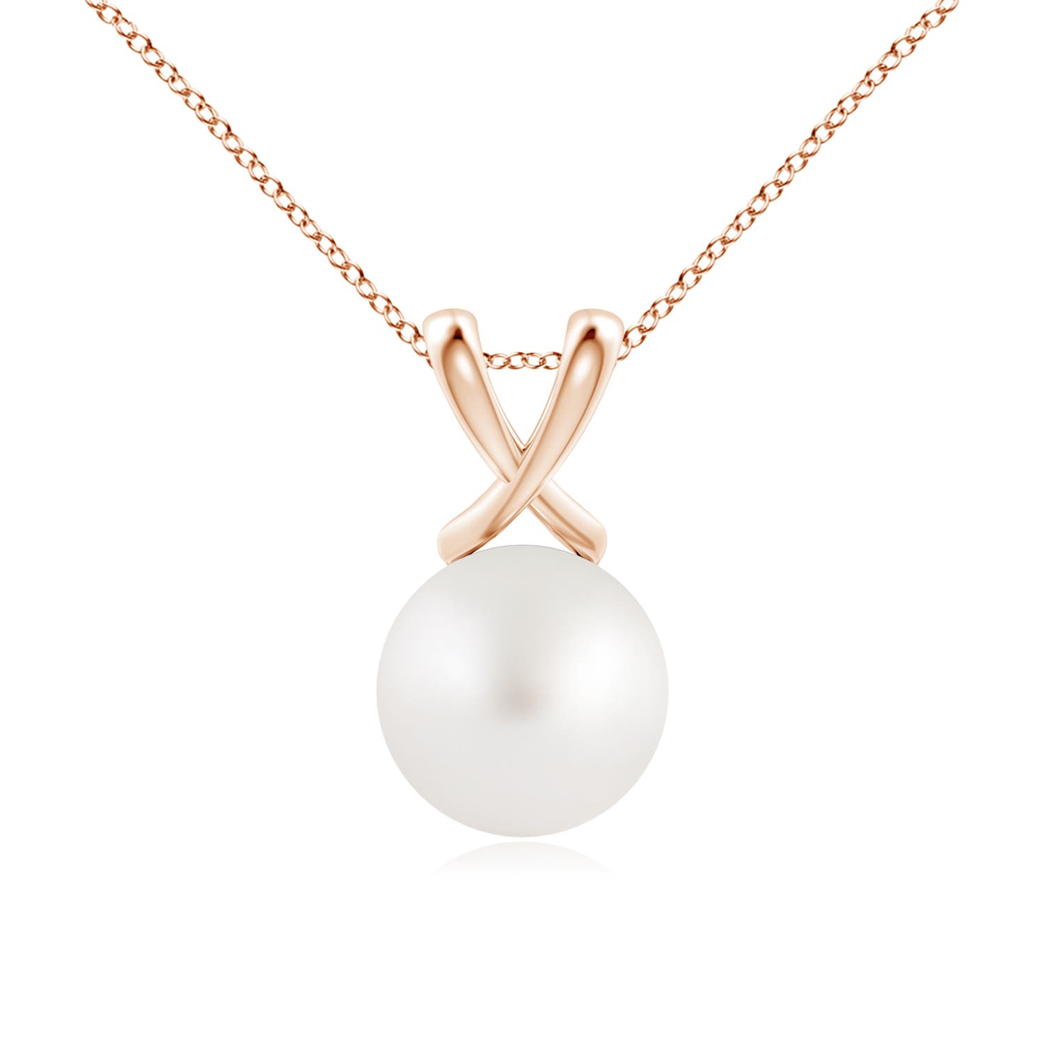 AA - South Sea Cultured Pearl / 7.2 CT / 14 KT Rose Gold