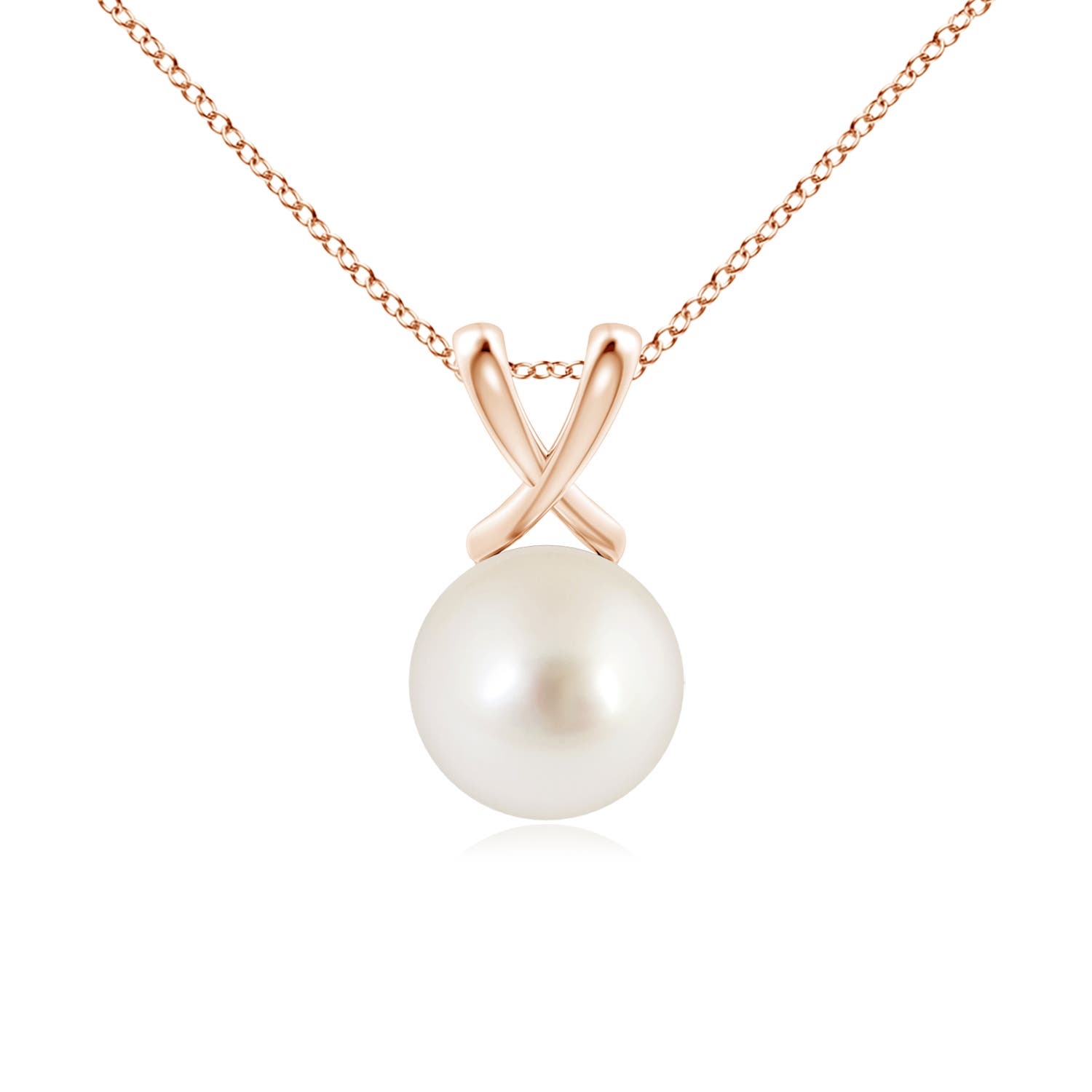 AAAA - South Sea Cultured Pearl / 5.25 CT / 14 KT Rose Gold