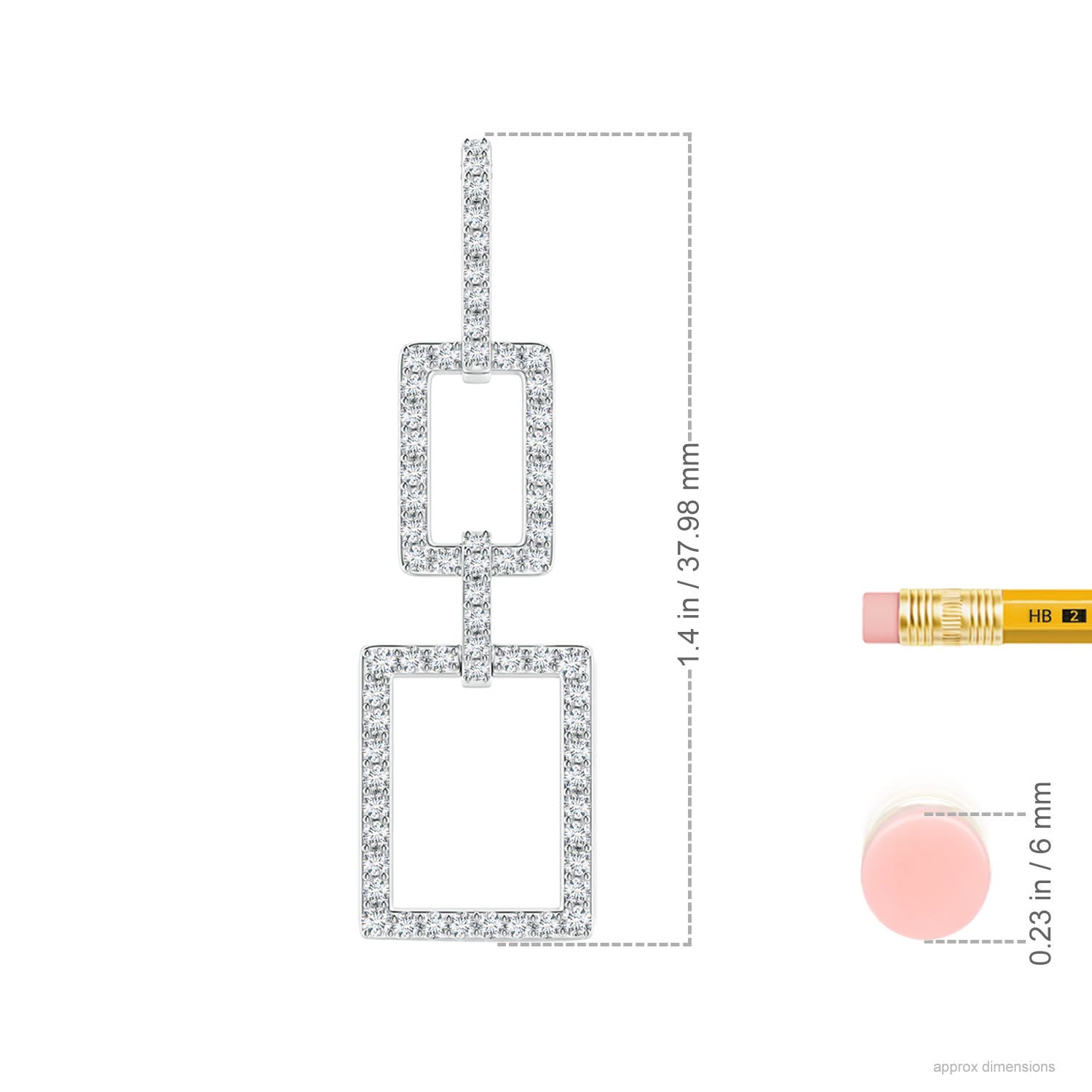 F-G, VS / 0.49 CT / 14 KT White Gold