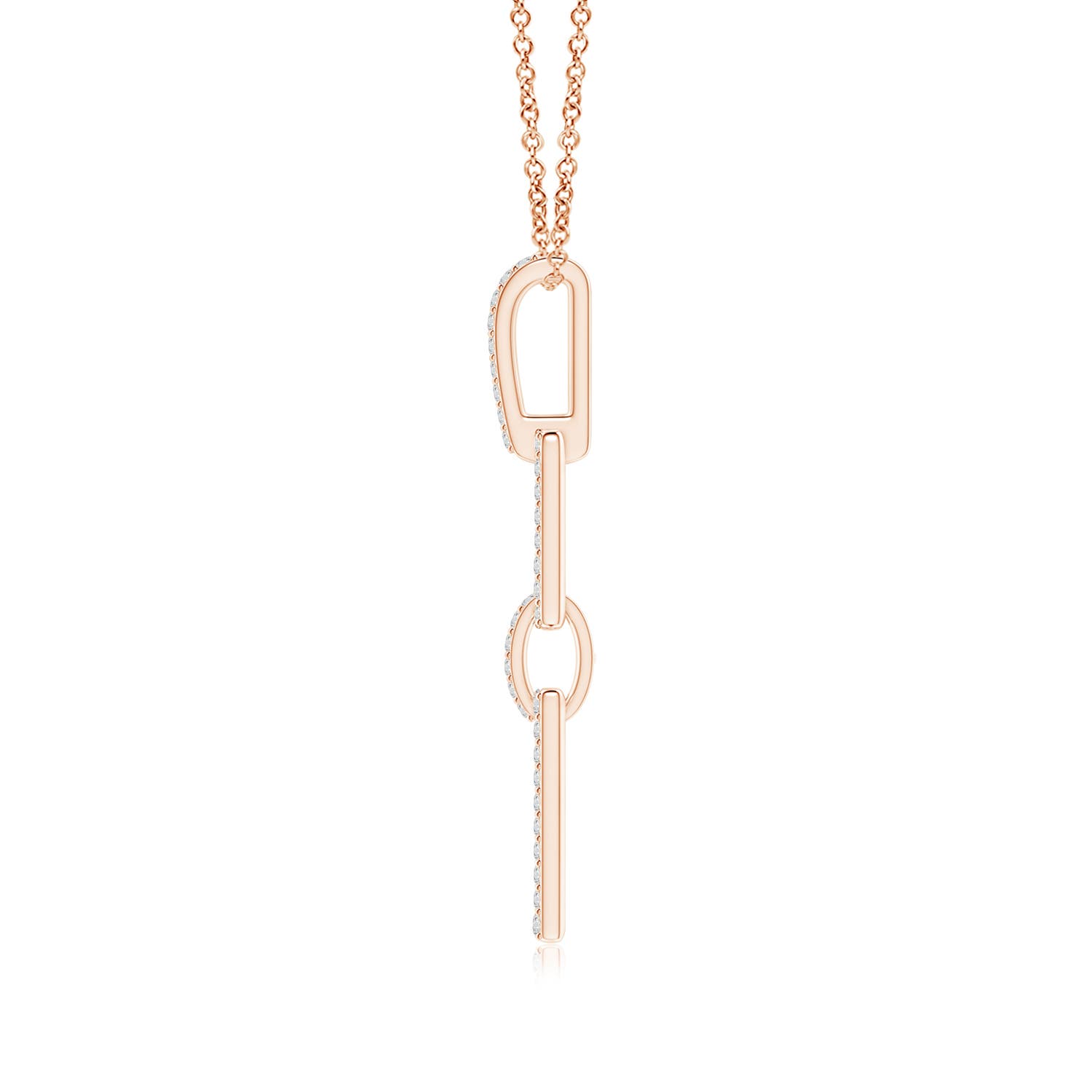 H, SI2 / 0.49 CT / 14 KT Rose Gold