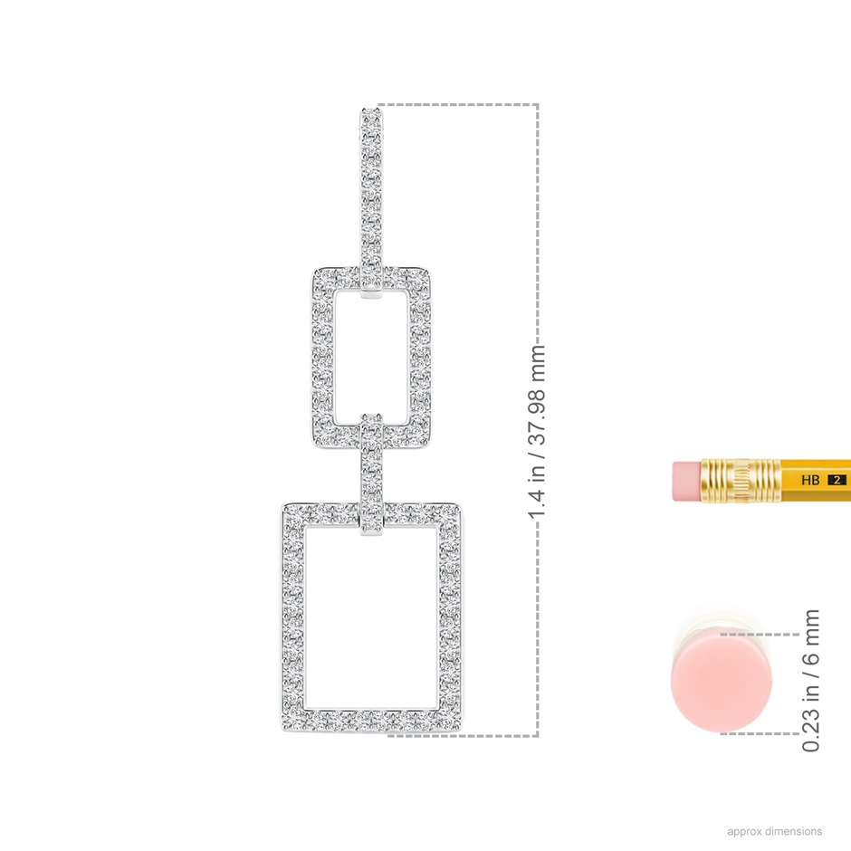 1.35mm HSI2 SP1718D-WG-HSI2-1.35 in White Gold body ruler