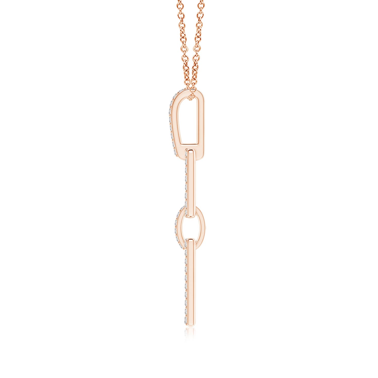 I-J, I1-I2 / 0.49 CT / 14 KT Rose Gold