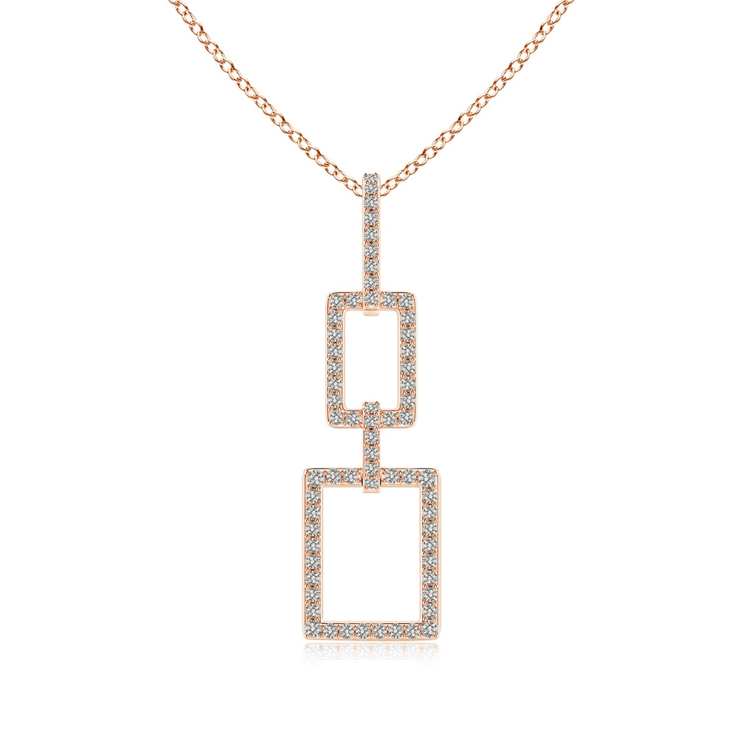 K, I3 / 0.49 CT / 14 KT Rose Gold