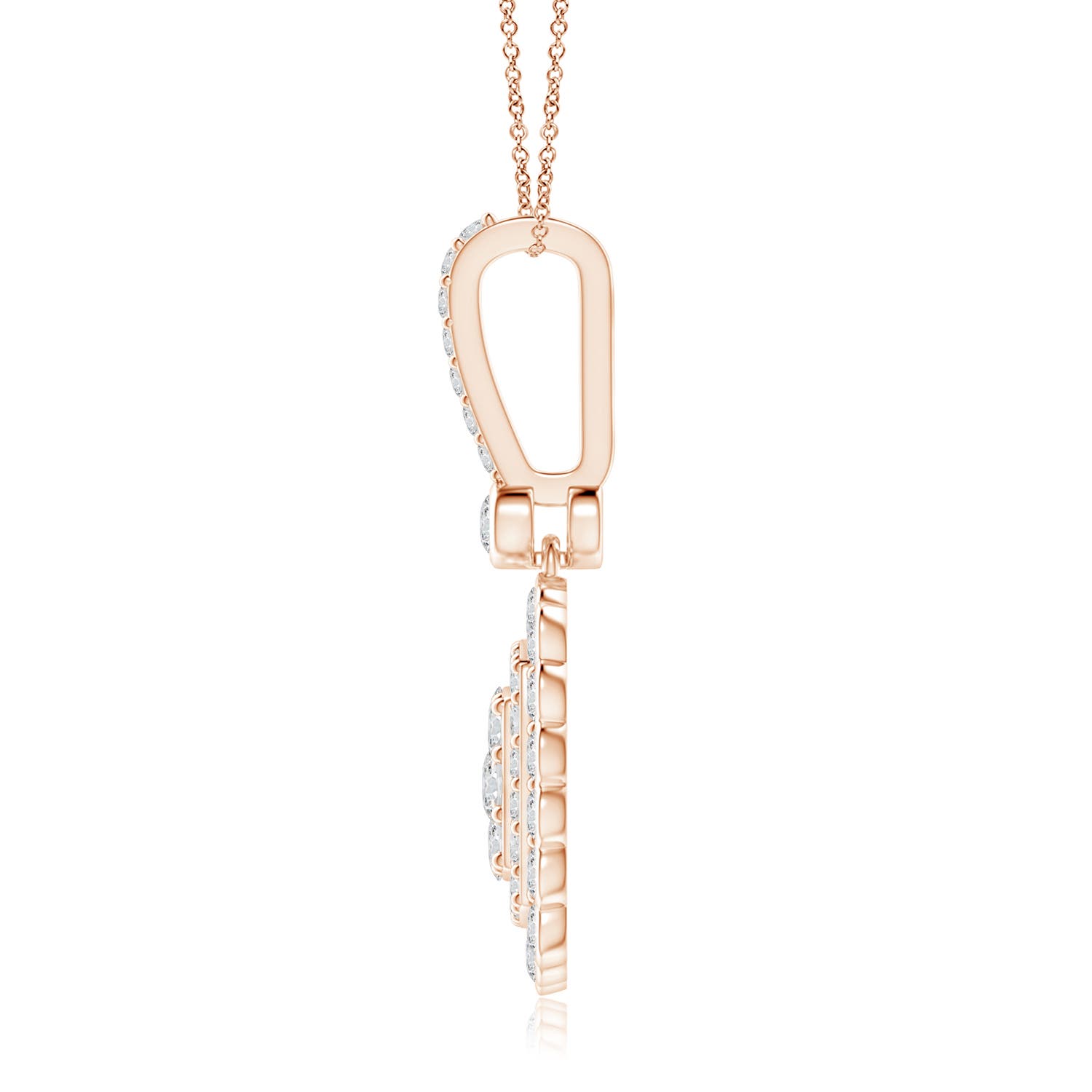 H, SI2 / 0.6 CT / 14 KT Rose Gold