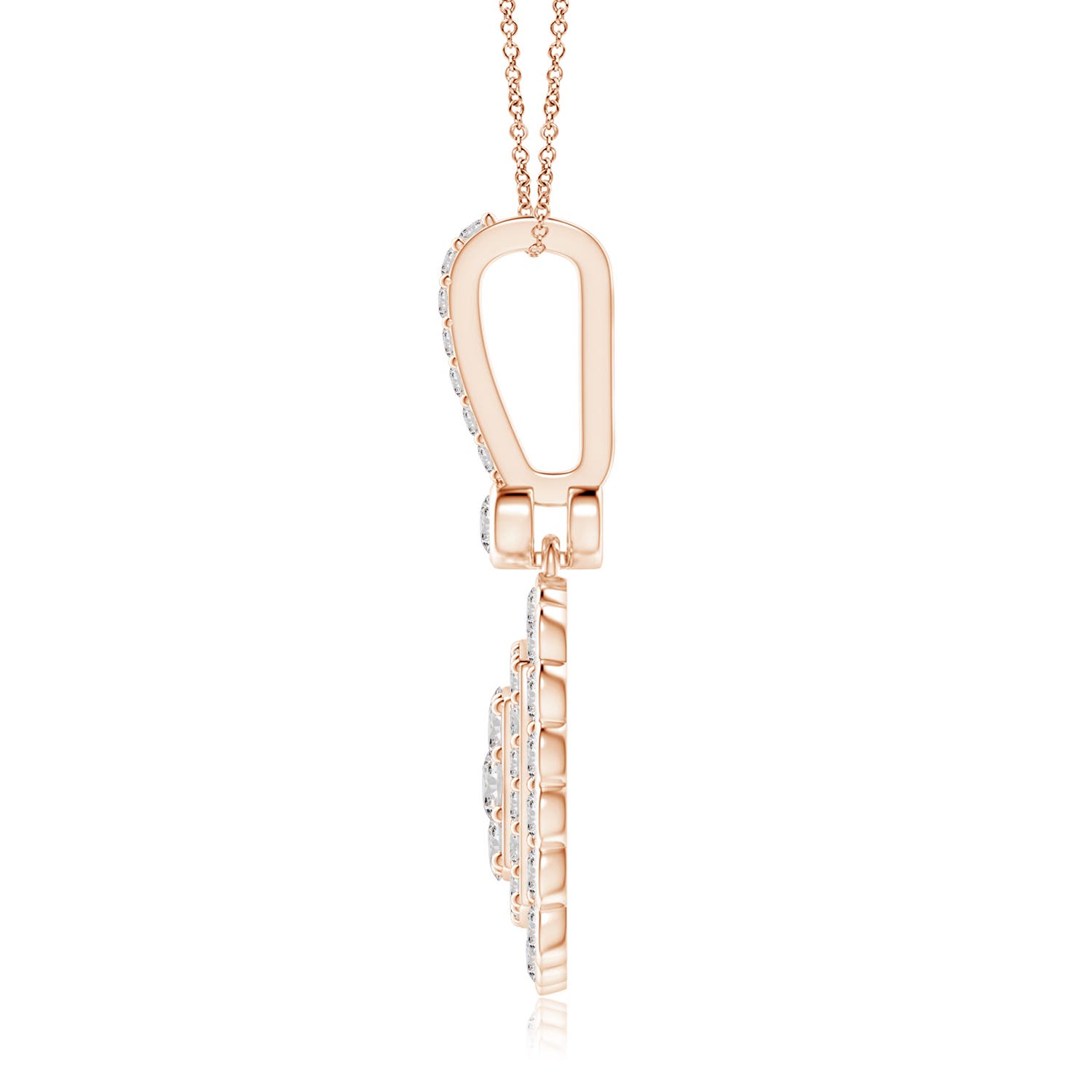 I-J, I1-I2 / 0.6 CT / 14 KT Rose Gold