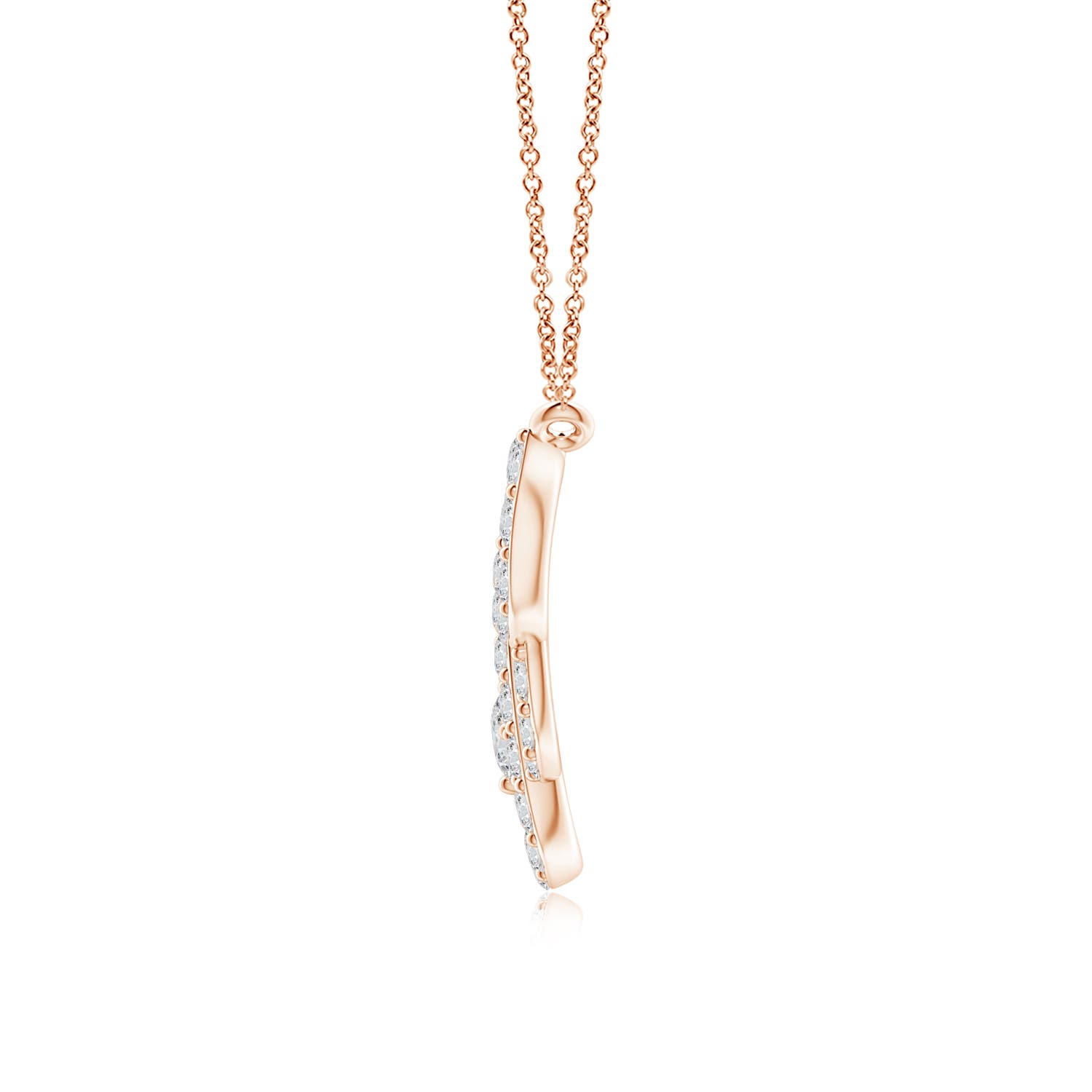 H, SI2 / 0.31 CT / 14 KT Rose Gold