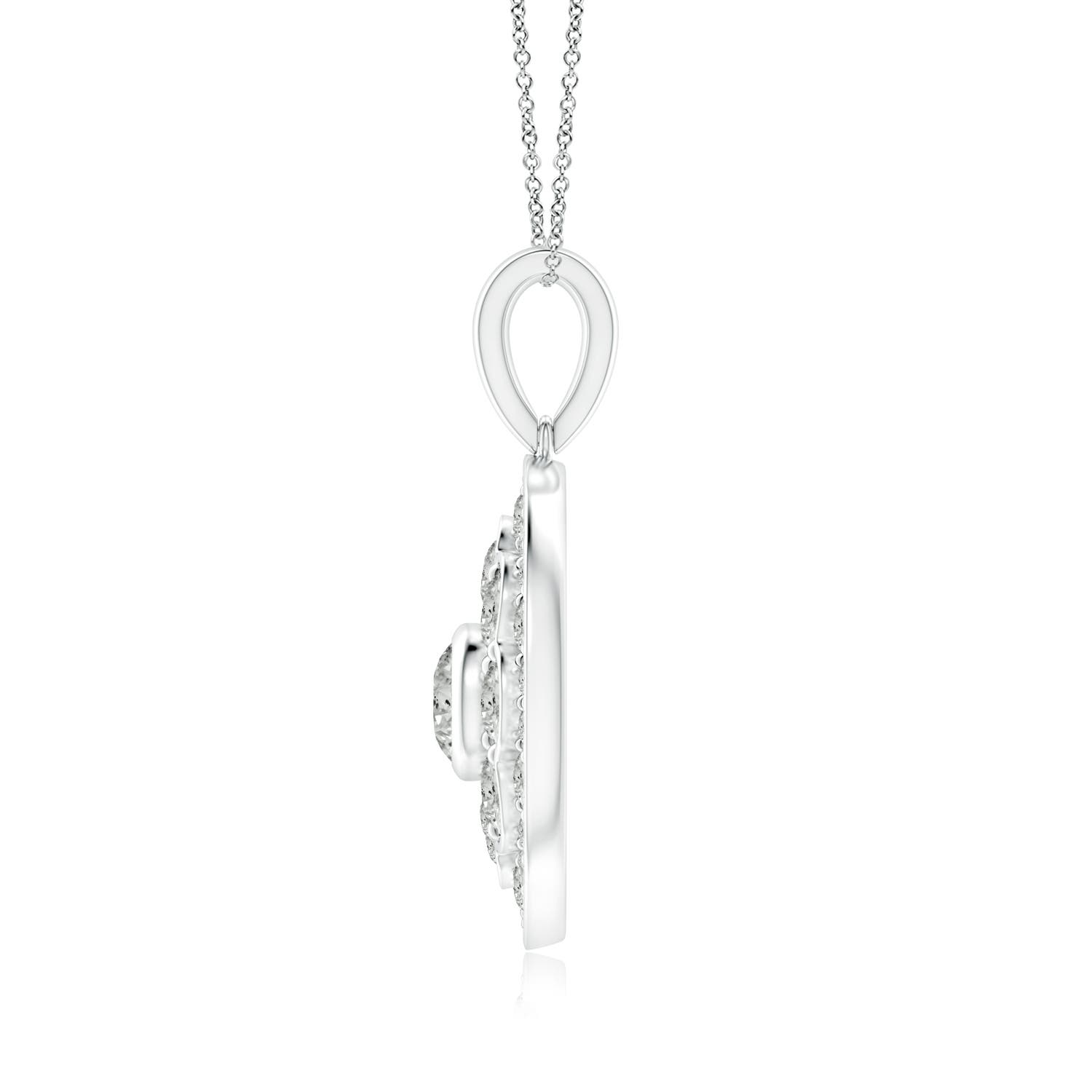 K, I3 / 1.02 CT / 14 KT White Gold