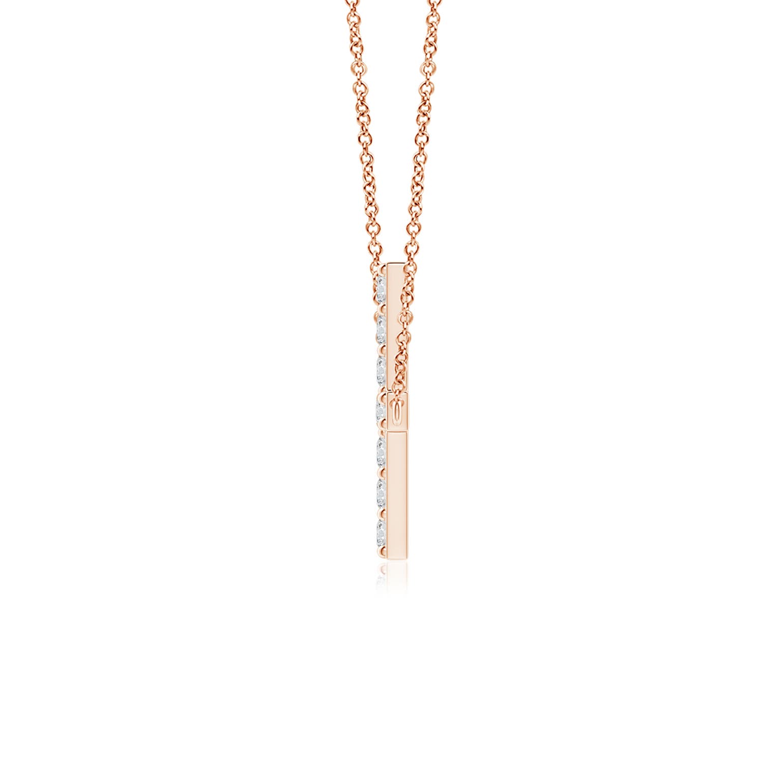 H, SI2 / 0.19 CT / 14 KT Rose Gold