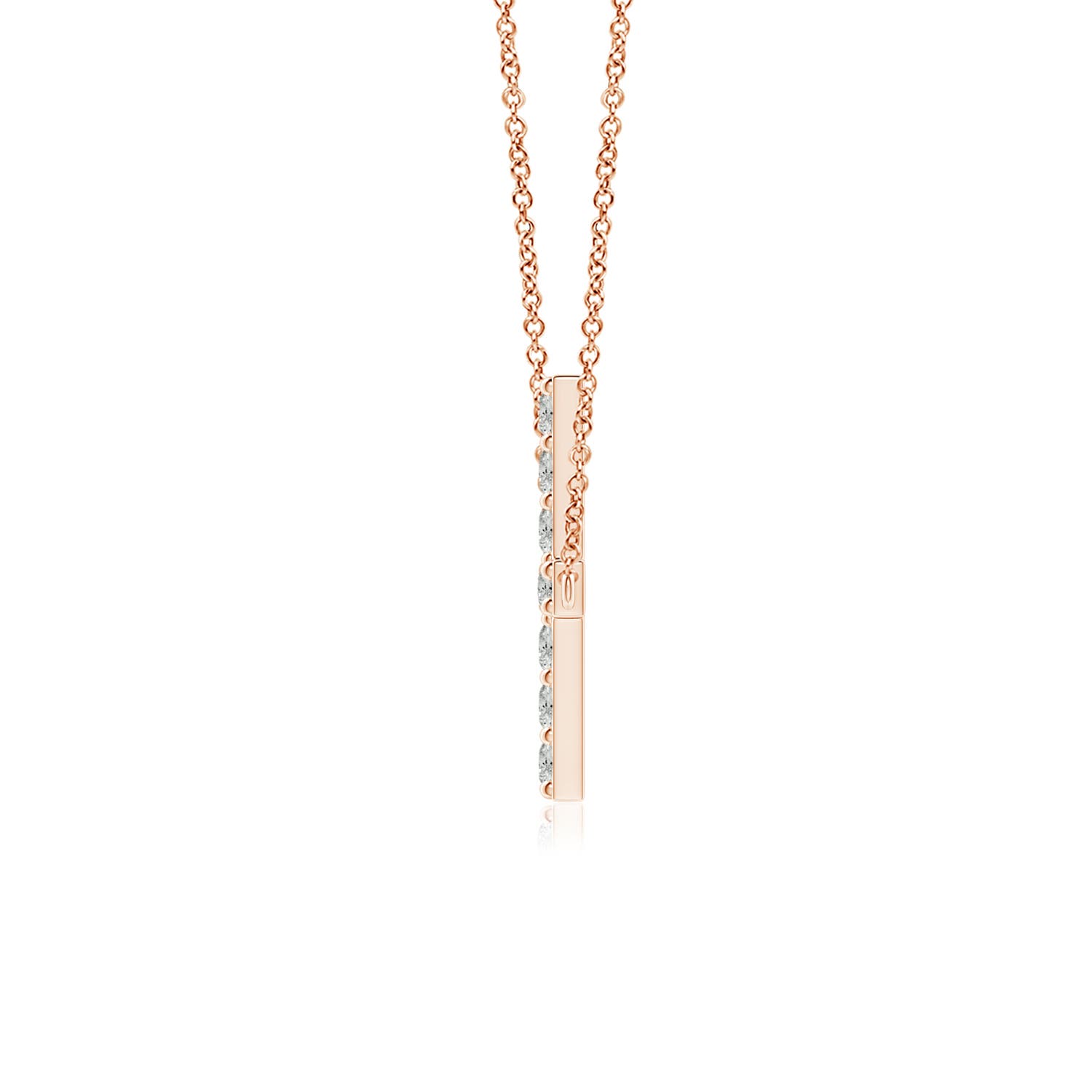 K, I3 / 0.19 CT / 14 KT Rose Gold