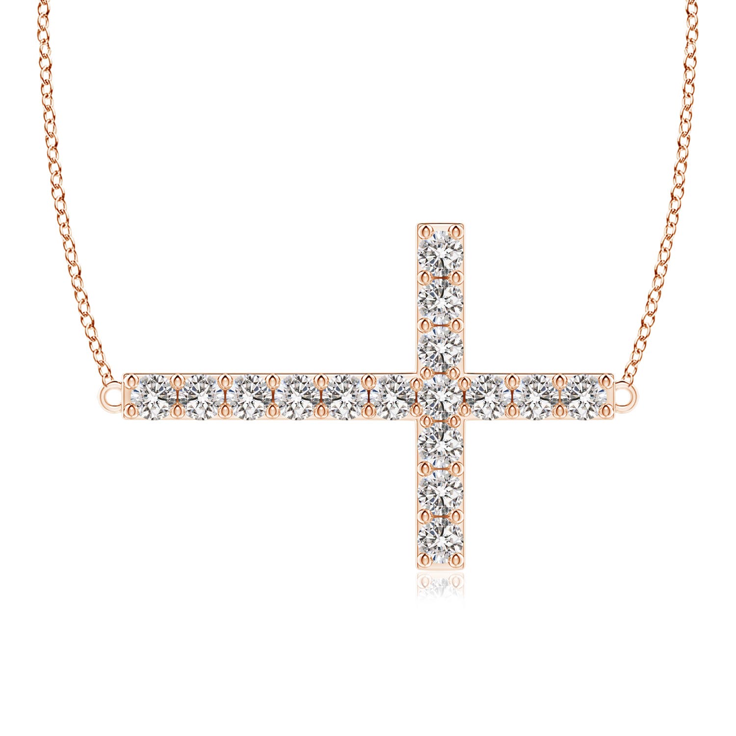 I-J, I1-I2 / 0.34 CT / 14 KT Rose Gold