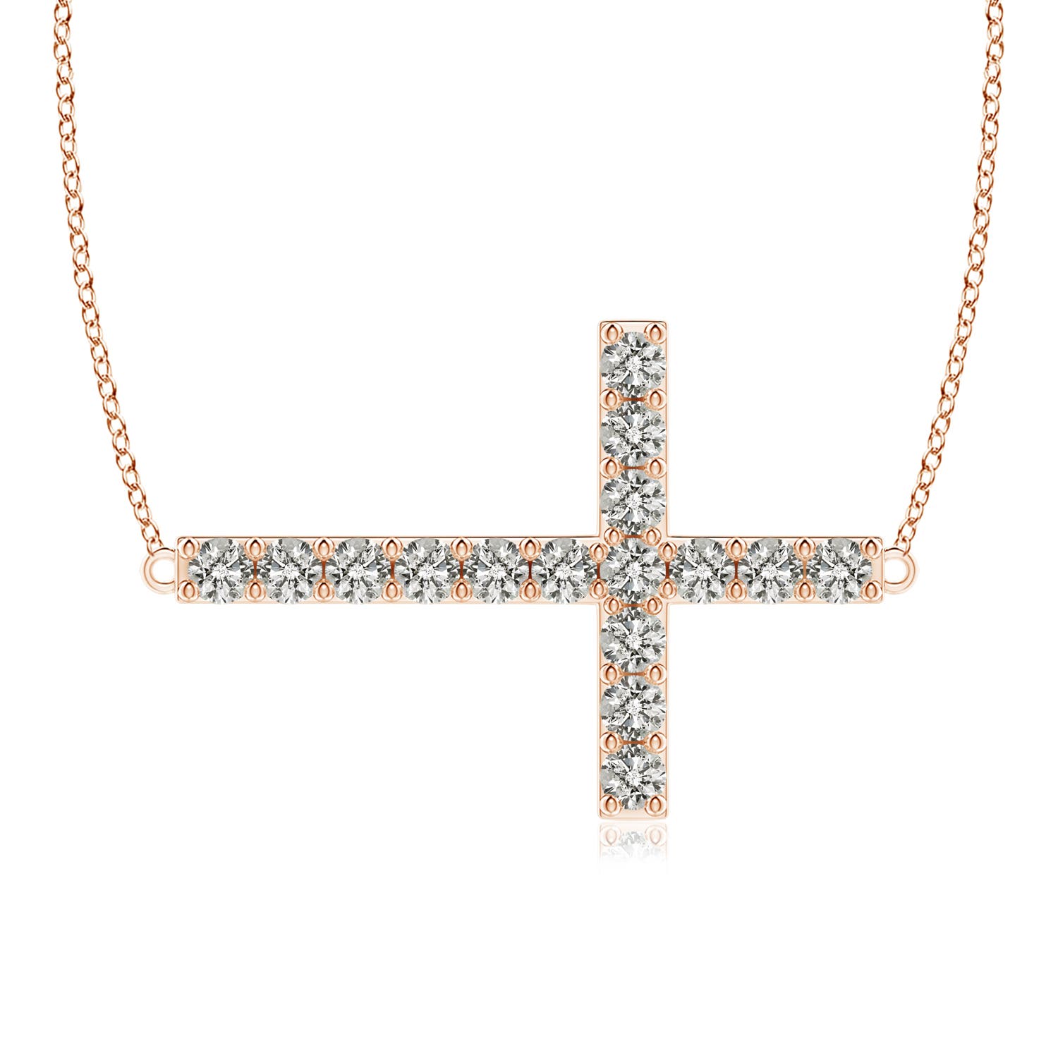 K, I3 / 0.34 CT / 14 KT Rose Gold