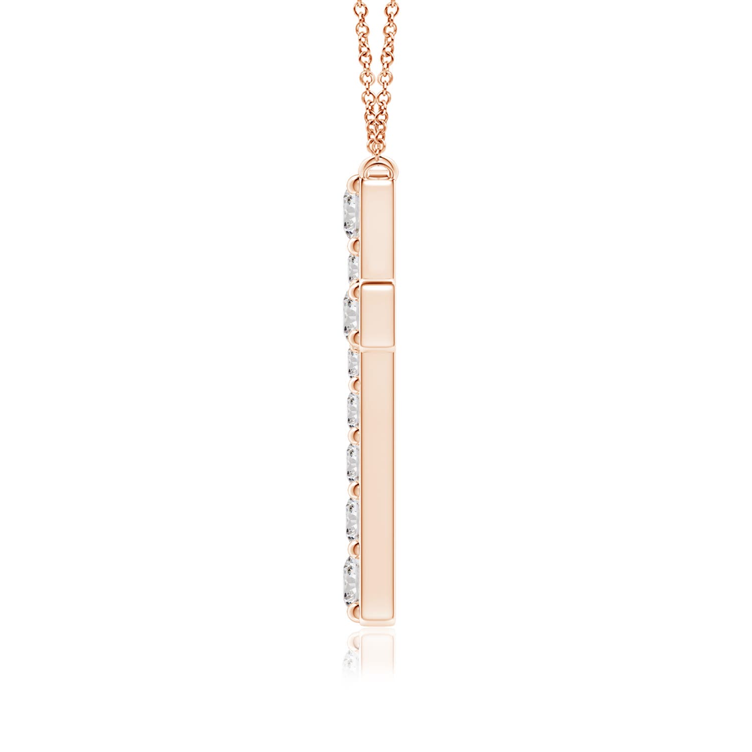 I-J, I1-I2 / 0.49 CT / 14 KT Rose Gold