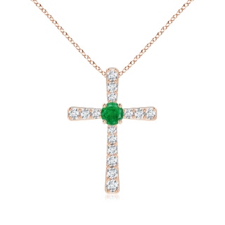 Round AA Emerald