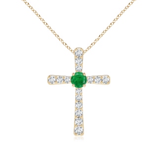 Round AA Emerald