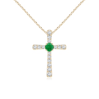 Round AA Emerald