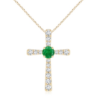 Round AA Emerald