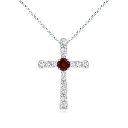 Round Garnet Fashion Necklaces & Pendants