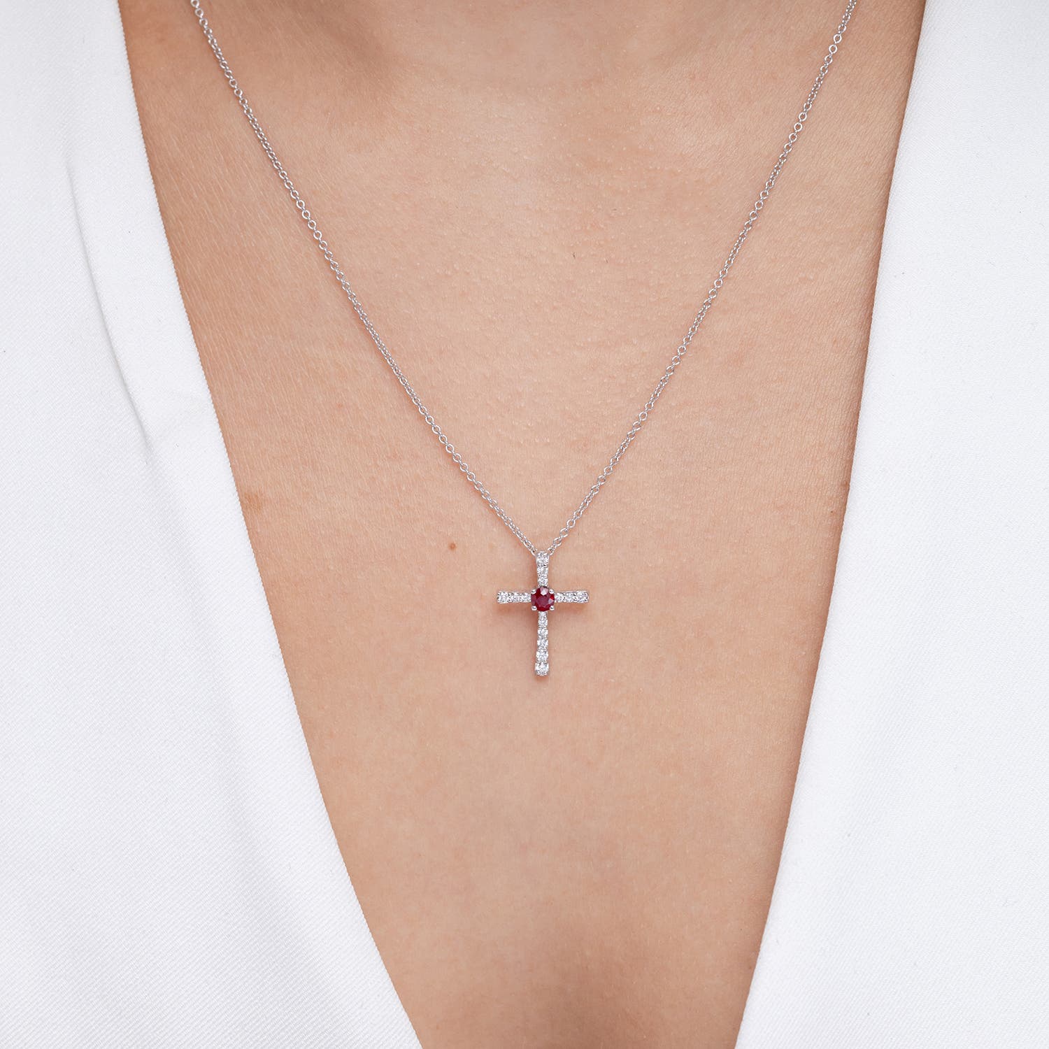 Shop Cross Pendants for Women | Angara