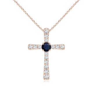 Round A Blue Sapphire