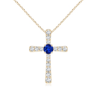 Round AAAA Blue Sapphire