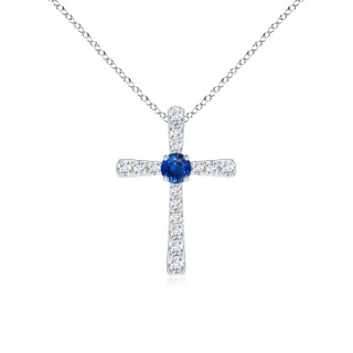 Round AAA Blue Sapphire