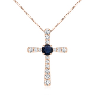 Round A Blue Sapphire