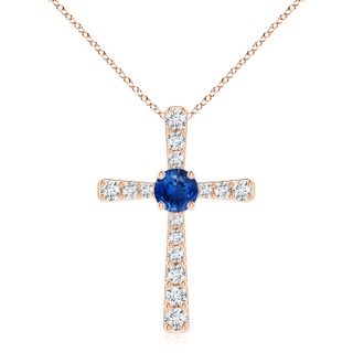Round AAA Blue Sapphire