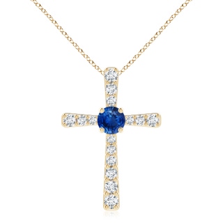 Round AAA Blue Sapphire