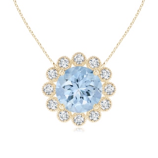 Round AA Aquamarine