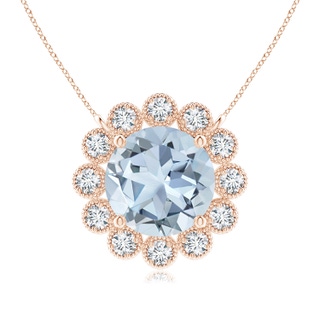 Round A Aquamarine