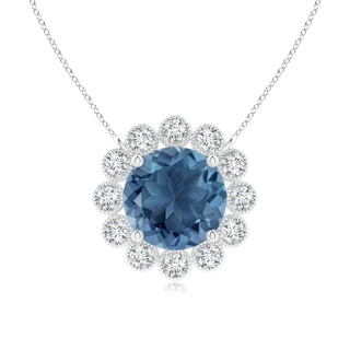 Round A London Blue Topaz