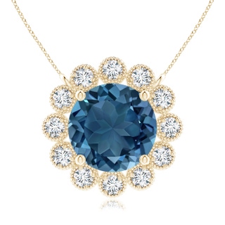 Round AA London Blue Topaz