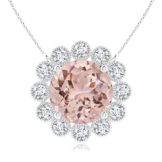 Round AAA Morganite