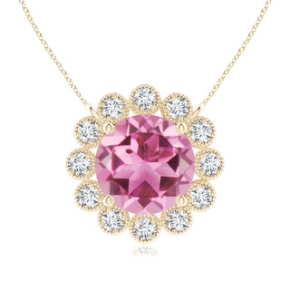 Round AAA Pink Tourmaline