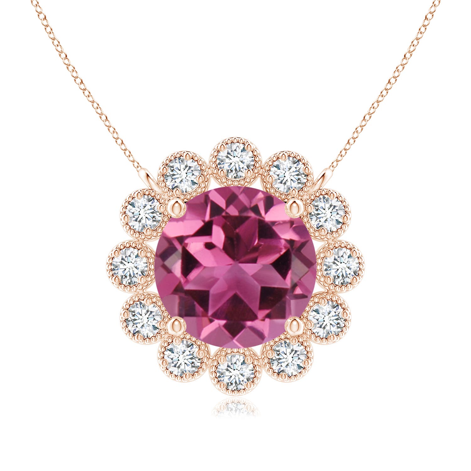 Shop Pink Tourmaline Pendants for Women | Angara